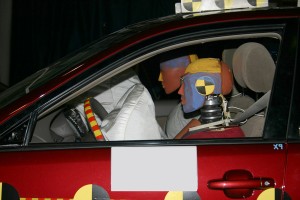 Airbag crash test